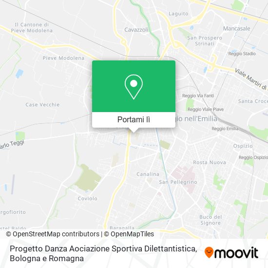 Mappa Progetto Danza Aociazione Sportiva Dilettantistica