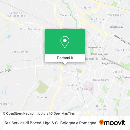 Mappa Rte Service di Bocedi Ugo & C.