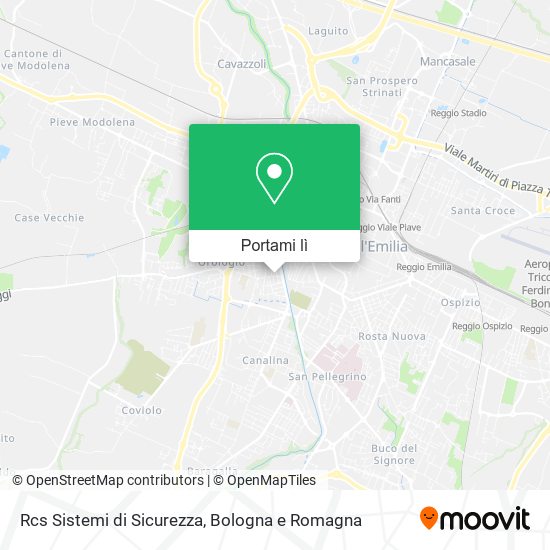 Mappa Rcs Sistemi di Sicurezza