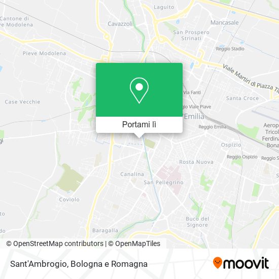 Mappa Sant'Ambrogio