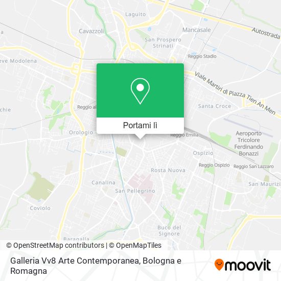 Mappa Galleria Vv8 Arte Contemporanea