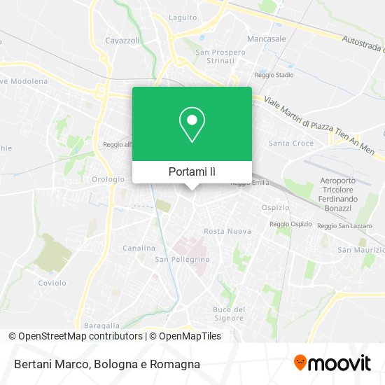 Mappa Bertani Marco