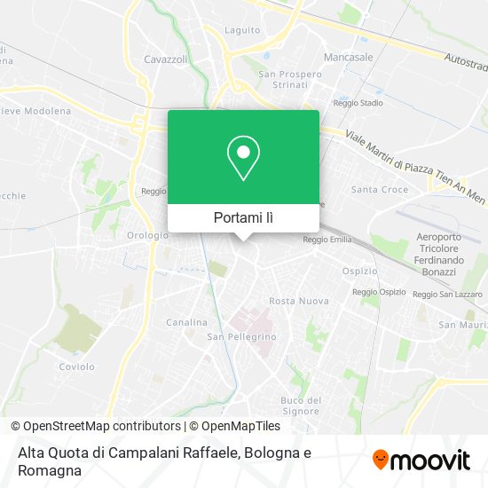 Mappa Alta Quota di Campalani Raffaele