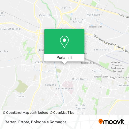 Mappa Bertani Ettore