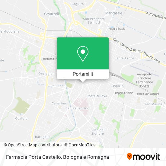 Mappa Farmacia Porta Castello