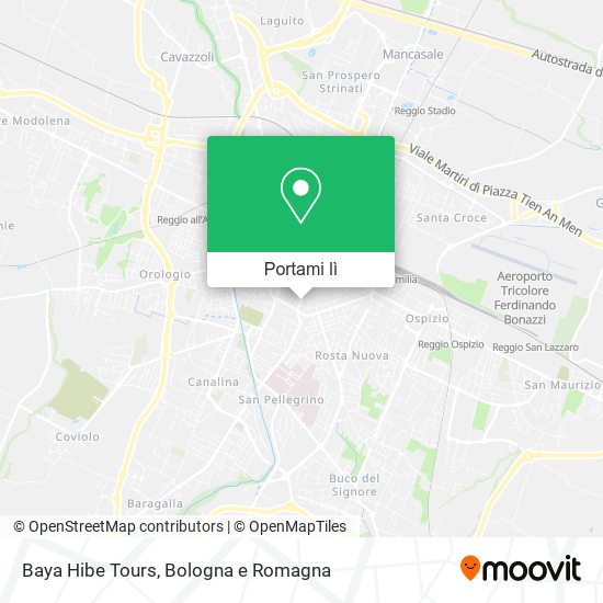 Mappa Baya Hibe Tours