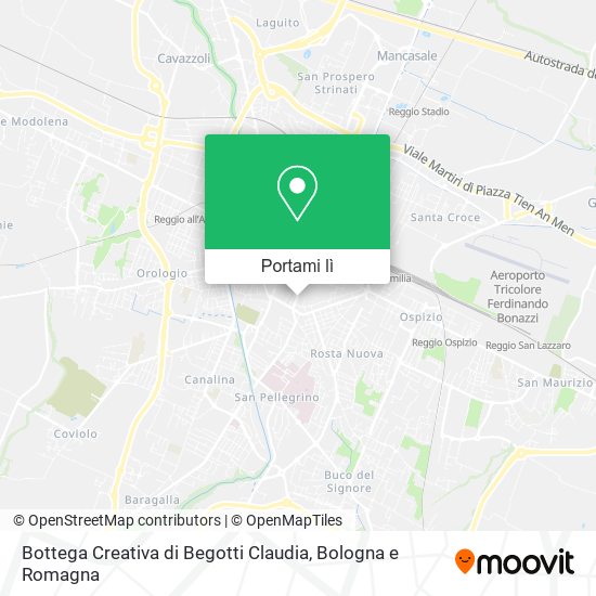 Mappa Bottega Creativa di Begotti Claudia