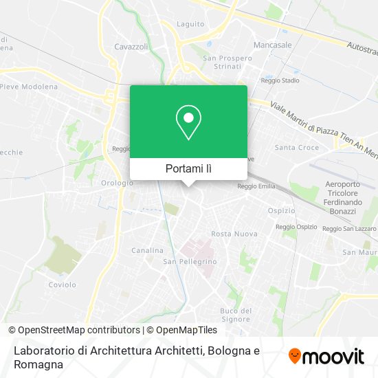 Mappa Laboratorio di Architettura Architetti