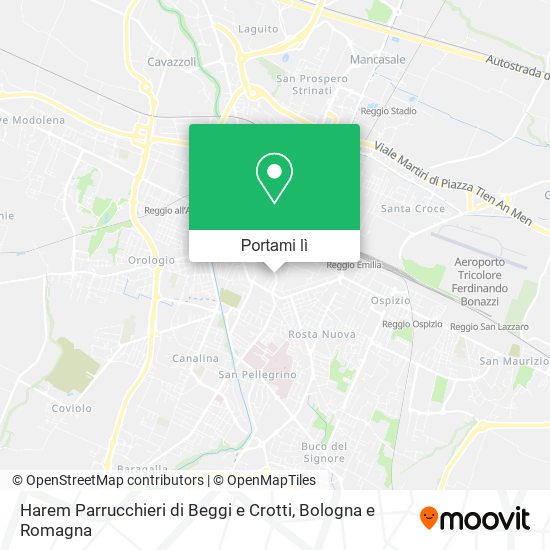 Mappa Harem Parrucchieri di Beggi e Crotti