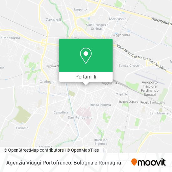 Mappa Agenzia Viaggi Portofranco