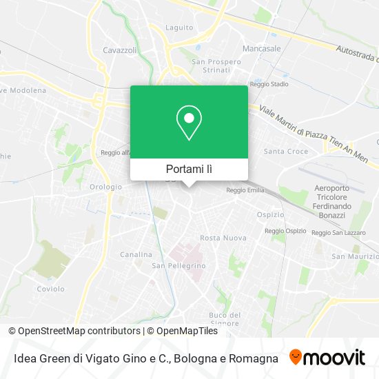 Mappa Idea Green di Vigato Gino e C.