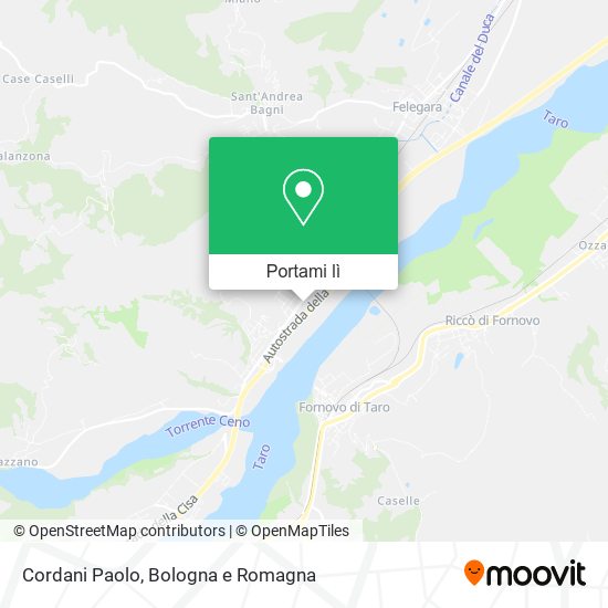 Mappa Cordani Paolo
