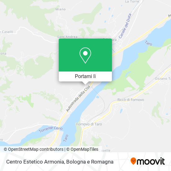 Mappa Centro Estetico Armonia