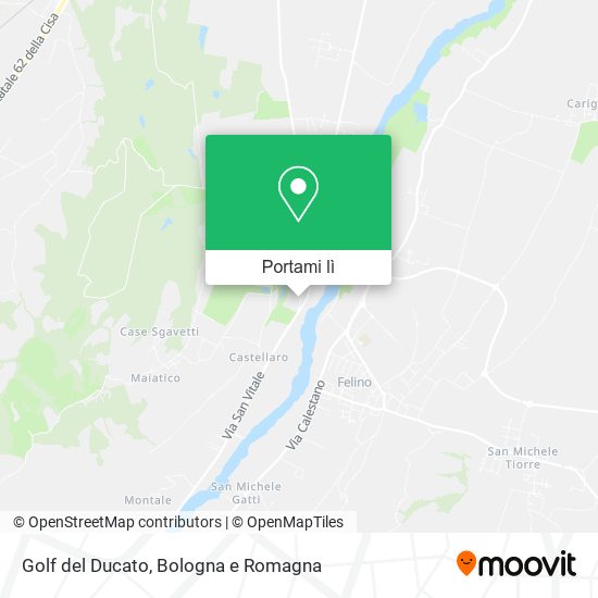 Mappa Golf del Ducato
