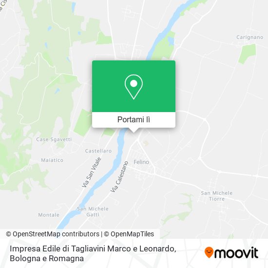 Mappa Impresa Edile di Tagliavini Marco e Leonardo