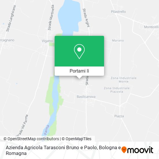 Mappa Azienda Agricola Tarasconi Bruno e Paolo