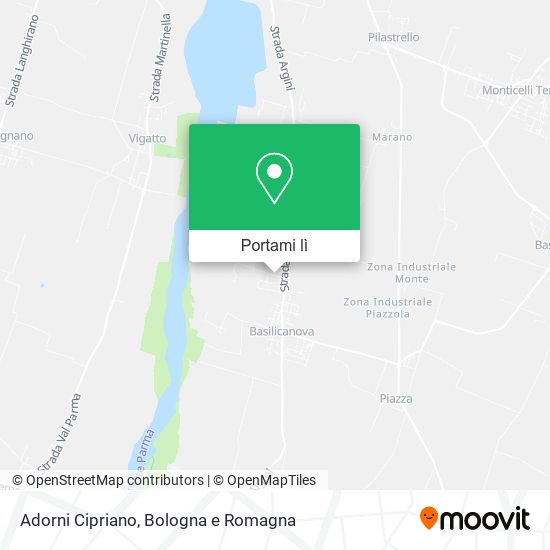 Mappa Adorni Cipriano