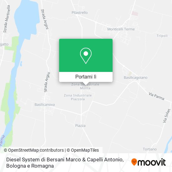 Mappa Diesel System di Bersani Marco & Capelli Antonio