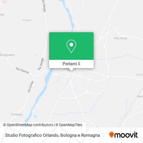 Mappa Studio Fotografico Orlando