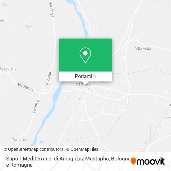 Mappa Sapori Mediterranei di Amaghzaz Mustapha