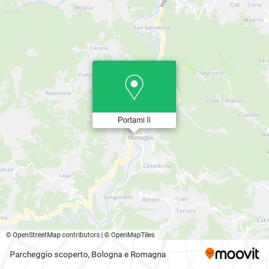 Mappa Parcheggio scoperto