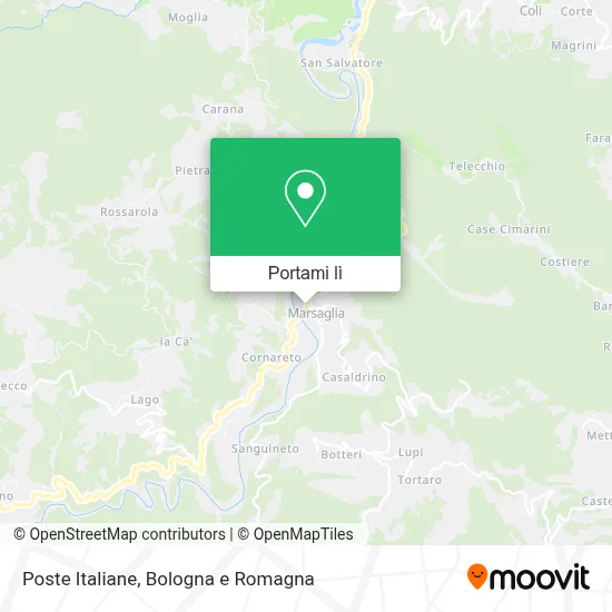 Mappa Poste Italiane