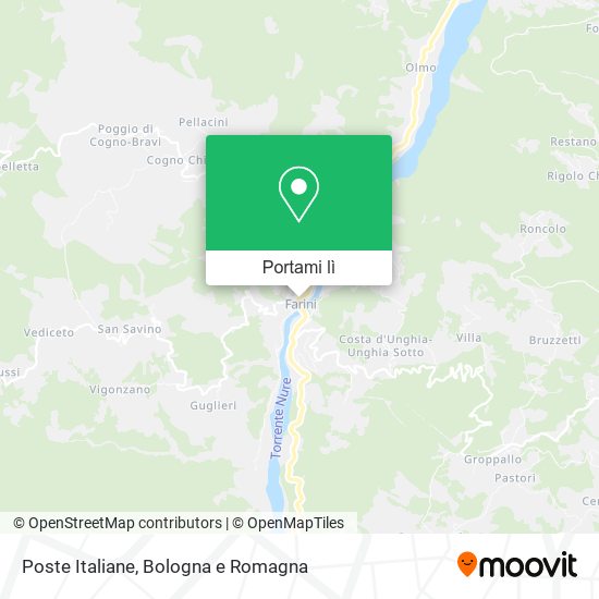 Mappa Poste Italiane