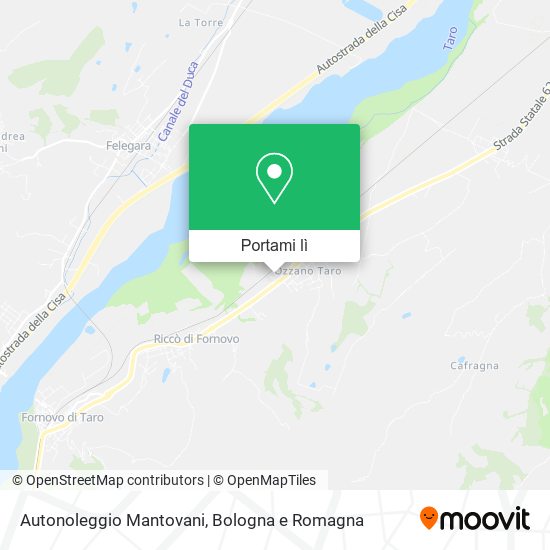 Mappa Autonoleggio Mantovani