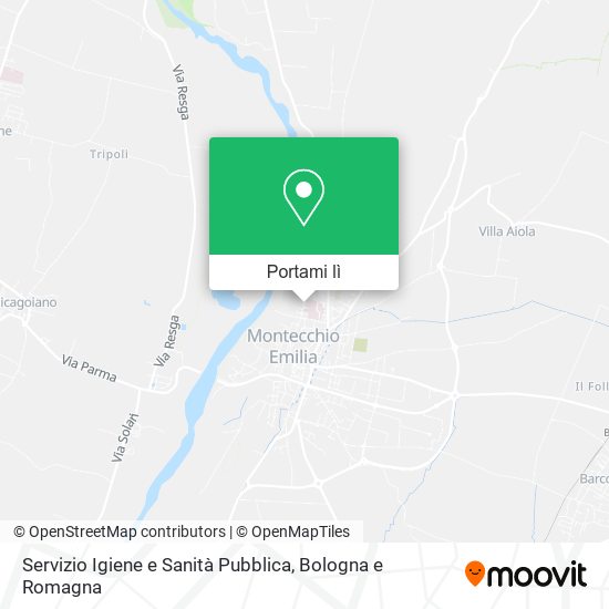 Mappa Servizio Igiene e Sanità Pubblica