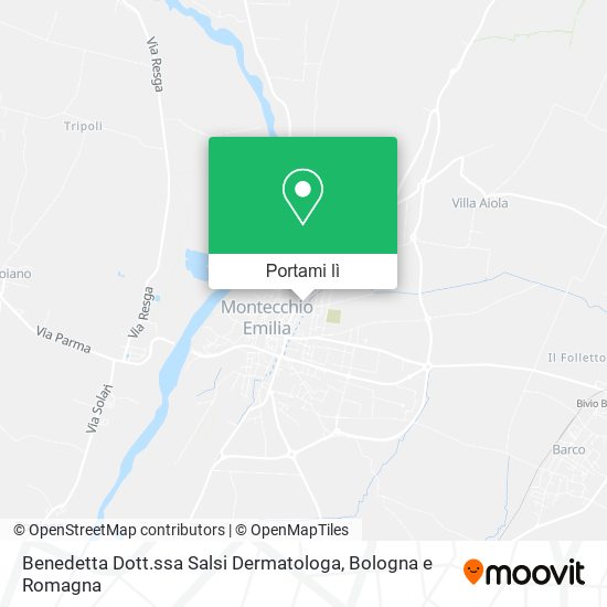 Mappa Benedetta Dott.ssa Salsi Dermatologa