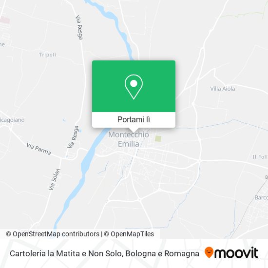 Mappa Cartoleria la Matita e Non Solo