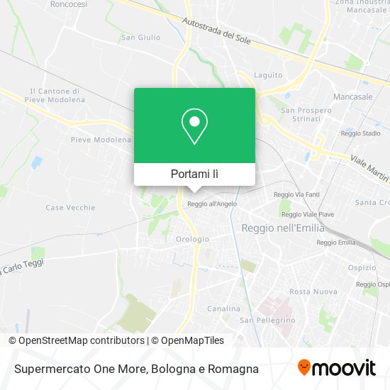Mappa Supermercato One More