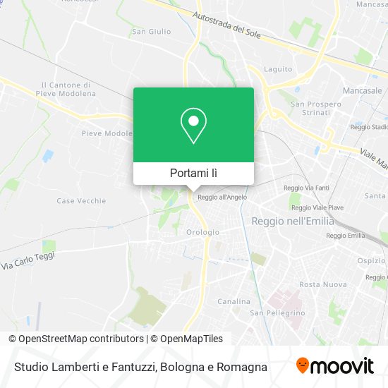 Mappa Studio Lamberti e Fantuzzi