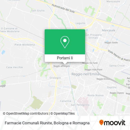 Mappa Farmacie Comunali Riunite