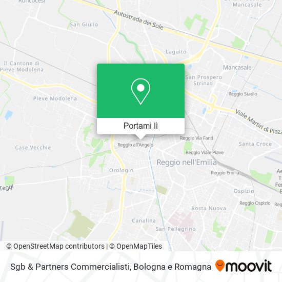 Mappa Sgb & Partners Commercialisti