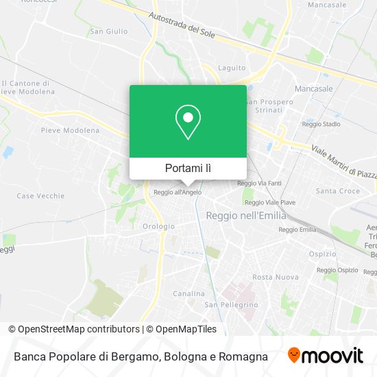 Mappa Banca Popolare di Bergamo