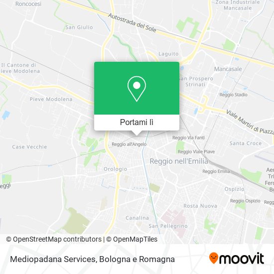 Mappa Mediopadana Services