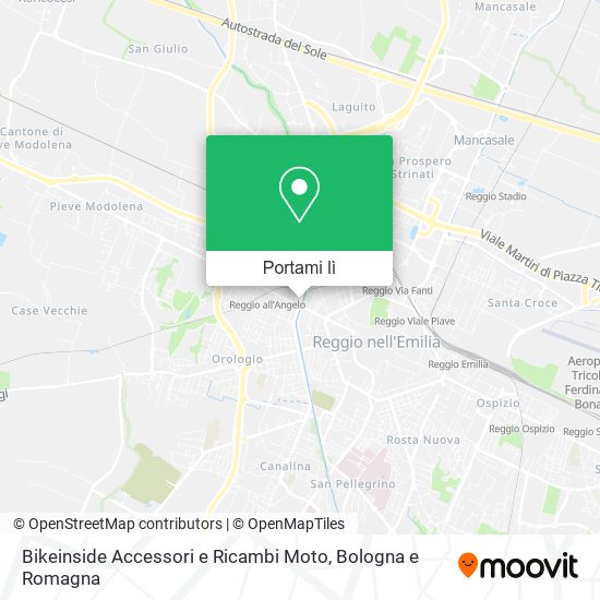 Mappa Bikeinside Accessori e Ricambi Moto