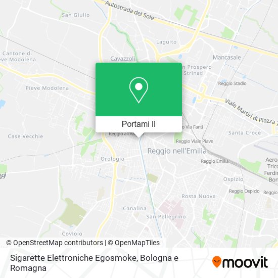 Mappa Sigarette Elettroniche Egosmoke