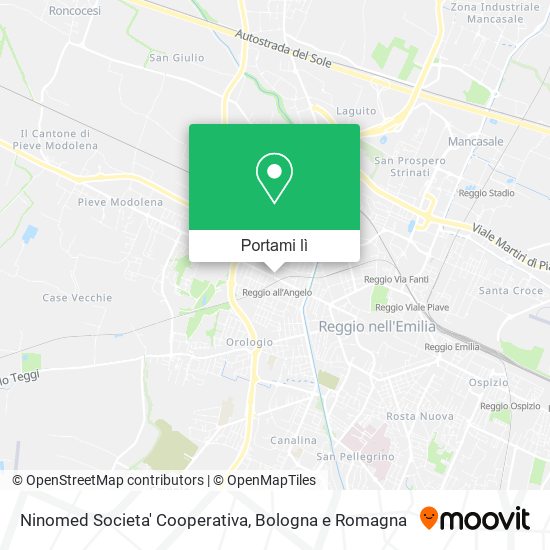 Mappa Ninomed Societa' Cooperativa