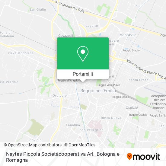Mappa Naytes Piccola Societàcooperativa Arl.