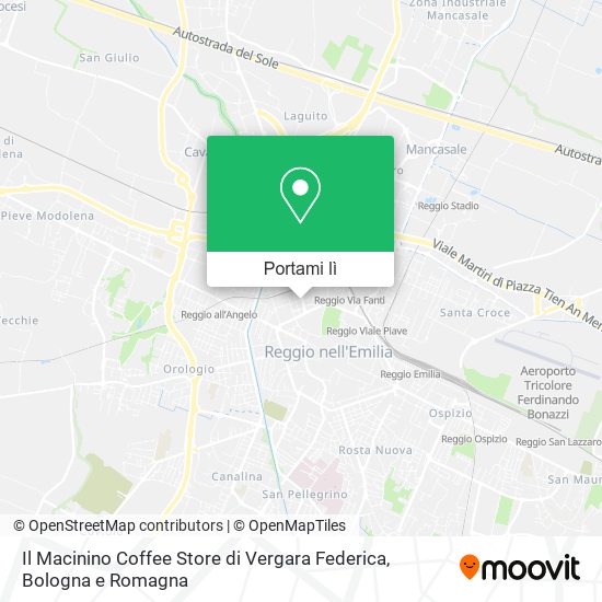 Mappa Il Macinino Coffee Store di Vergara Federica