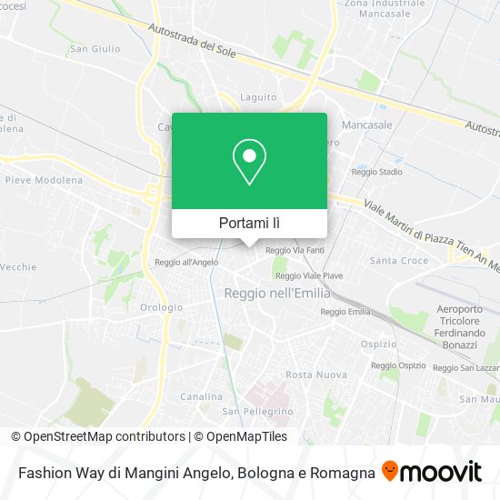 Mappa Fashion Way di Mangini Angelo