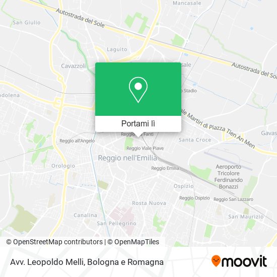 Mappa Avv. Leopoldo Melli