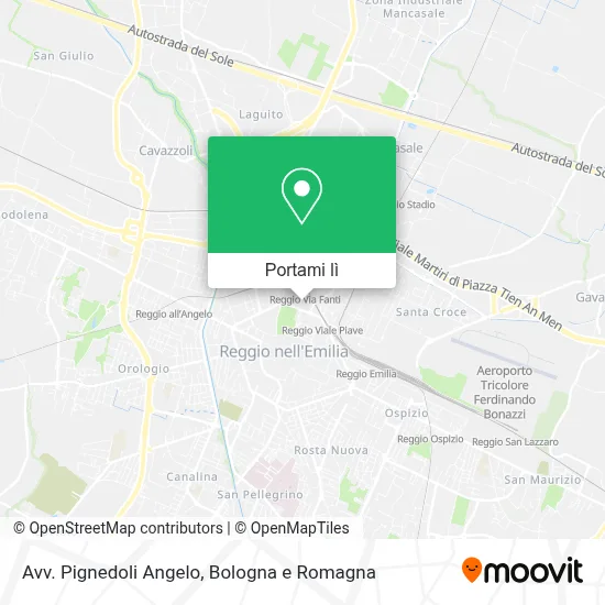 Mappa Avv. Pignedoli Angelo