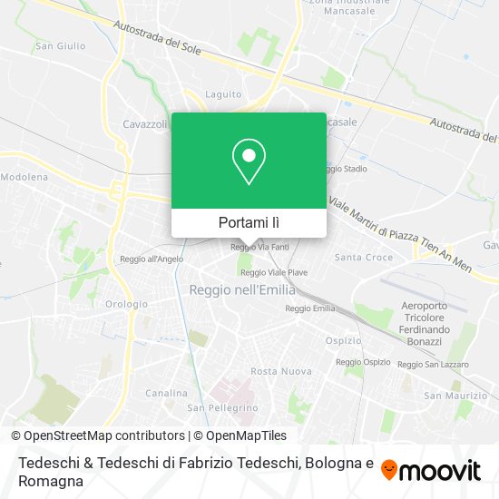 Mappa Tedeschi & Tedeschi di Fabrizio Tedeschi