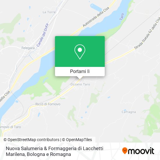 Mappa Nuova Salumeria & Formaggeria di Lacchetti Marilena