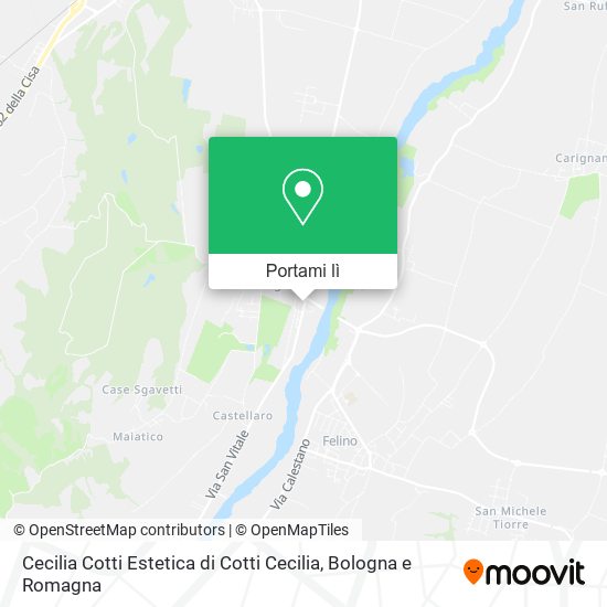 Mappa Cecilia Cotti Estetica di Cotti Cecilia