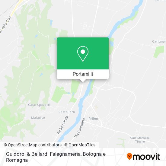 Mappa Guidoroi & Bellardi Falegnameria