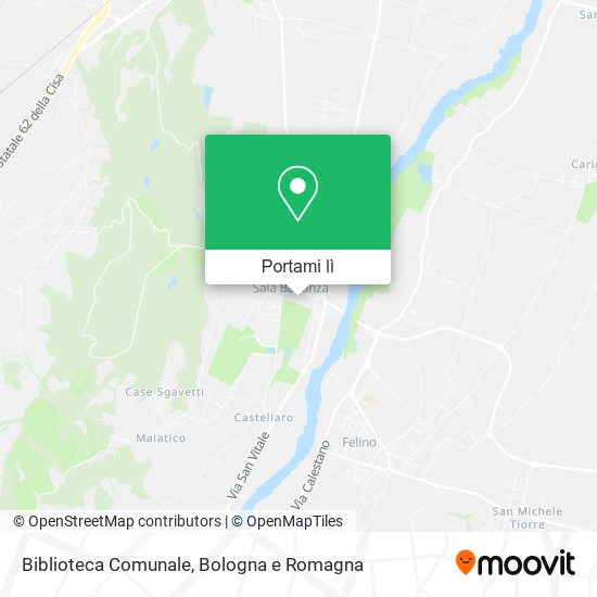 Mappa Biblioteca Comunale